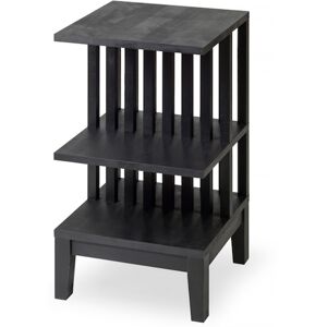 WOODEK Table de chevet en bouleau noir huile