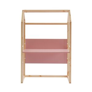 Baita Bureau enfant cabane rose évolutif Rose 100x147x50cm