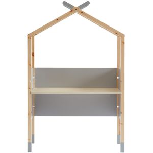 Baita Bureau enfant tipi gris évolutif Gris 100x154x40cm