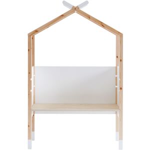 Baita Bureau enfant tipi blanc évolutif Blanc 100x154x40cm