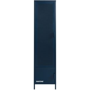 Drawer Armoire 2 portes en metal PANTONE H180cm bleu nuit