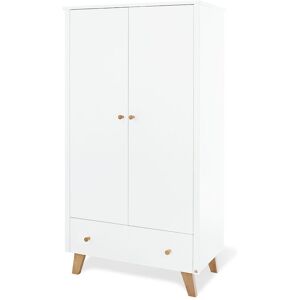 Pinolino Armoire enfant 2 portes blanc