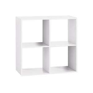 Decoratie Etagère bois Blanc