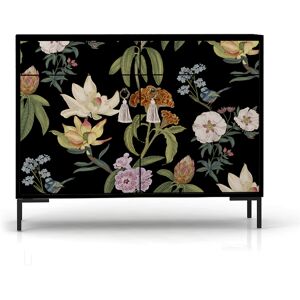 RNT by Really Nice Things Buffet en MDF 2 portes et 2 tiroirs imprimé floral