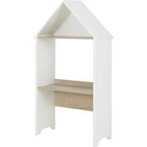 Galipette Dressing cabane 3 en 1 en bois blanc 165cm - Publicité