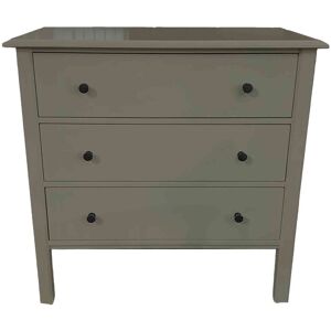 Decoclico Commode en manguier massif peint Vert 83x81x44cm