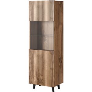 Best Mobilier Vitrine style contemporain 60 cm bois