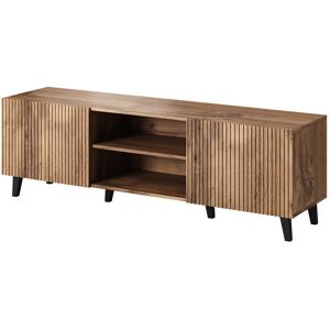 Best Mobilier Meuble TV style contemporain 150 cm bois