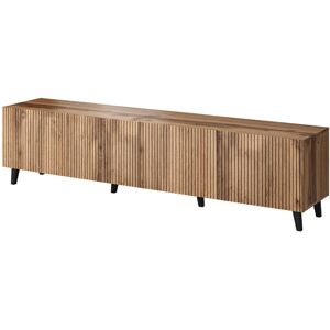 Best Mobilier Meuble TV style contemporain 200 cm bois - Publicité