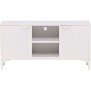 Meubles & Design Meuble TV tendance en metal 120cm blanc