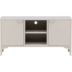 Meubles & Design Meuble TV tendance en metal 120cm beige