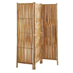 Box & beyond Paravent en bambou naturel 160x139cm