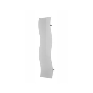 Dmora Porte-manteau effet bois blanc brillant 40x27h186 cm