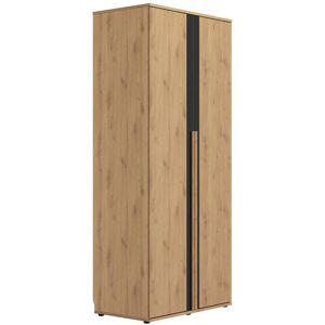 CAMIF Dressing 2 portes effet bois clair