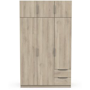 Calicosy Armoire 6 portes et 2 tiroirs - L119,4 cm - Publicité