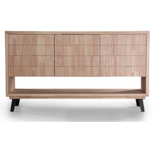 Mathi Design Buffet en bois de chene L 153 Marron 153x88cm