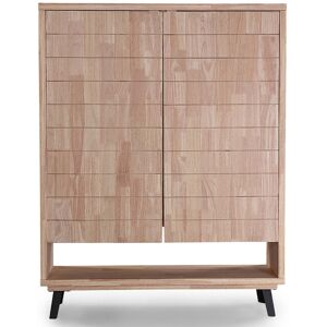 Mathi Design Buffet en bois de chene L 120 Marron 120x156cm