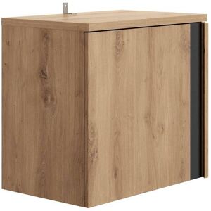 CAMIF Module haut 1 porte effet bois clair