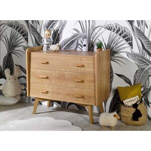 Nateo Concept Commode 3 tiroirs WOOD – Chêne Vintage