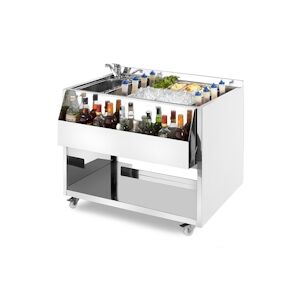 L2G Meuble cocktail inox 83 x 100 x 70 cm L2G - MCK/100