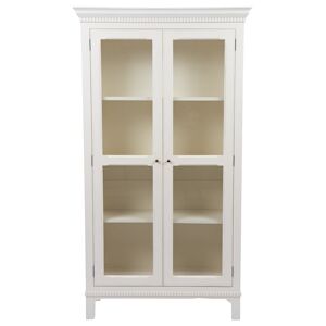 Armoire blanche Pétronille 190 cm -  Autre Bois Amadeus 104x40 cm - Publicité