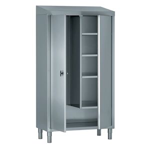 Tournus Equipement Armoire produit dentretien 2 portes separation verticale 3 demi etageres reglables Tournus 802963