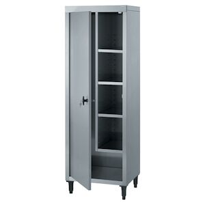 Tournus Equipement Armoire produit d'entretien CHR 1 porte 3 demi-etageres reglables Tournus - 503481