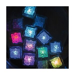 MONDO DECO Glacons Lumineux Plastique Lumineux Coloris Aléatoires 2,5 X 2,5 cm x 300 Mondo Déco