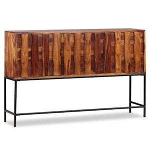 HELLOSHOP26 - Buffet bahut armoire console meuble de rangement bois massif de sesham 120 cm 4402150 - Publicité