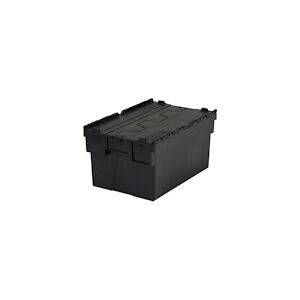 Provost Bac navette gerbable et emboîtable noir 63L - 60 x 40 x 36,5cm PROVOST