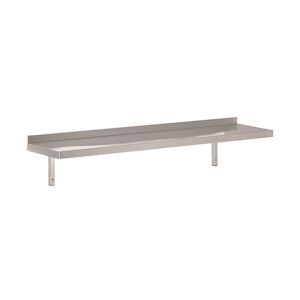 COMBISTEEL etagère Murale En Inox 800 Prof 300 Inclus Les Consoles