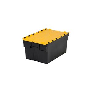 Provost Bac navette gerbable et emboîtable jaune 63L - 60 x 40 x 36,5cm PROVOST