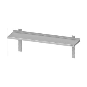 Romux® - Étagère réglable simple 1200x300x400 mm Etagère murale industrielle pour l'hôtellerie 1 mm d'épaisseur