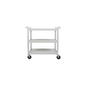 CAMBRO - BC340KD-480 - Chariot de service léger et étagères de 80 x 52 cm - 101,5 x 54 x 95 cm - Gris Moucheté