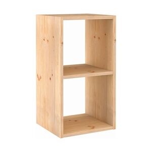 Astigarraga étagère modulaire en pin massif Dinamic 2 tablettes