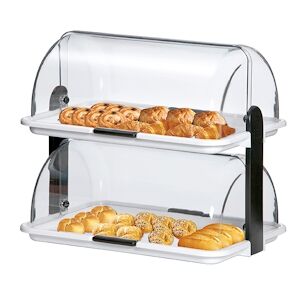 Bartscher Vitrine de buffet double, plastique - Publicité