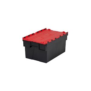 Provost Bac navette gerbable et emboîtable rouge 69L - 60 x 40 x 40cm PROVOST