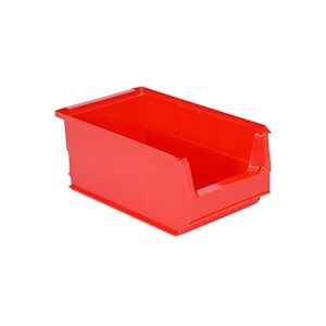 Provost Lot de 14 bacs à bec gerbables haut de gamme rouges 35 x 21 x 14,5cm x14 PROVOST