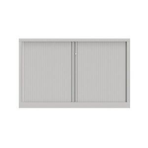 JPG Armoire à rideaux métallique Confort+ maxi-largeur 160 x Ht 100 cm - corps Blanc rideaux Blancs - Publicité