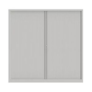 JPG Armoire à rideaux métallique Confort+ maxi-largeur 180 x Ht 198 cm - corps Blanc rideaux Blancs - Publicité