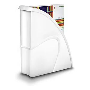 Lot de 10 - Cep Porte-Revues Gloss - Blanc - Publicité