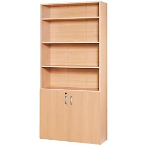 Portes basses Libri 2 - Hêtre (Lot de 2)