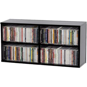 Glorious CD Box 180 meuble CD, noir - Publicité
