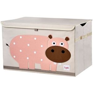 Coffre à jouets caisse de rangement Hippopotame