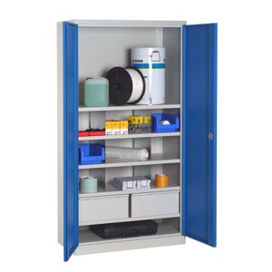 Axess Industries armoire polyvalente avec equipements de rangement - hauteur 1950 mm   modele...