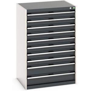 BOTT armoire a tiroirs cubio - hauteur 1200 mm   larg. 800 mm   prof. 650 mm  ...