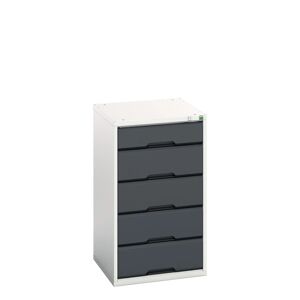 BOTT armoire a tiroirs verso - hauteur 900 mm   larg. 525 mm   nbre de tiroirs 5