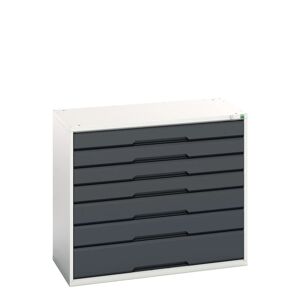 BOTT armoire a tiroirs verso - hauteur 900 mm   larg. 1050 mm   nbre de tiroirs 7