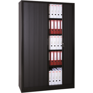 Axess Industries armoire haute a rideaux coulissants   modele monobloc   dim. ext. lxpxh 1000...