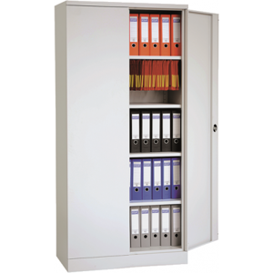 Axess Industries armoire haute de bureau en kit - ouverture 215°   dim. lxpxh 920 x 420 x 1950 mm